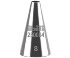 Ibili 250004 Tülle für zum Backen Form Rund Glatt 4 Mm