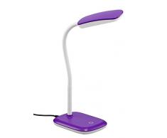 Reality Leuchten R52431193 Boa A+, LED Schreibtischleuchte, Acryl, 3.5 Watt, Integriert, Pink, 25 x 11 x 36 cm