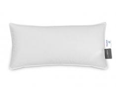Traumnacht Basis Federkissen, mit Baumwollbezug, medium, 40 x 80 cm