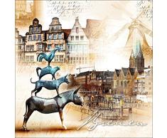Pro-Art g1290a Wandbild Giclée Bremen 30 x 30 cm
