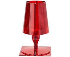 Kartell BOURGIE - TAKE TAKE Tischleuchte, Rot