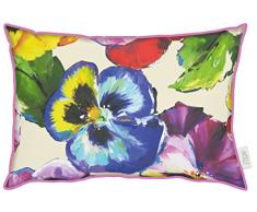 APELT Kissen, Baumwolle, Gelb/bunt, 35 x 50 x 15 cm