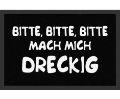 empireposter Mach Mich dreckig - Fussmatte, GrÃ¶Ãe: 60 x 40 cm, Material Polypropylen