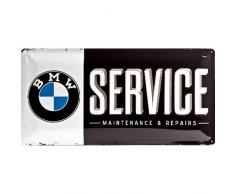 Nostalgic-Art 27010 BMW - Service, Blechschild 25x50 cm