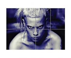 Doppelganger33 LTD Die Antwoord Yolandi Visser XXL Wand Kunst Multi Panel Poster drucken 47x33 Zoll