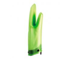 Mastrad Ofenhandschuhe, hitzebeständig, spülmaschinenfest, wasserfest, rutschfest mit Baumwollfutter zum Grillen, BBQ, Backen