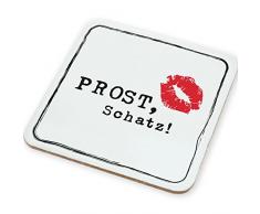 Gruss und Co 43414 Untersetzer Schatz