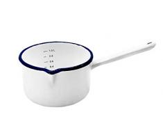 Karl Krüger 417/14HU Husum Stieltopf, Emaille