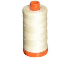 Aurifil A1050-2026 Mako-Baumwollgarn massiv 50WT 1422Yds Kreide