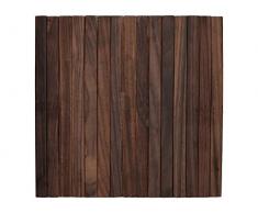 CREATIVE TOPS Naturals Untersetzer aus Holzleisten, 30 x 29 cm – Braun (4er-Set), Keramik, 30 x 29 x 0.5 cm, 2