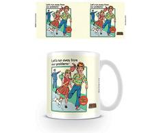 Steven Rhodes MG25681 Kaffeebecher aus Keramik, 11 oz/315 ml