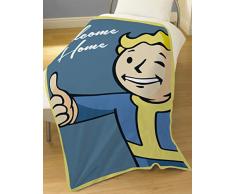 FALLOUT Fleece Decke, Polyester, Multi, 100 x 150 cm