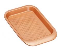 Kitchen Craft MCCER06 Masterclaß Kleines Stapelbares Antihaft Backblech, Keramik, braun, 24 x 15 x 2 cm