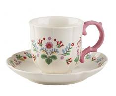 Katie Alice Festival Folk Frühstückstasse und Untertasse