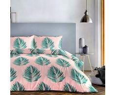 Fusion - Bettwäsche-Set - Pflegeleichtes Bettbezug-Set - Einzelbettgröße in Grün