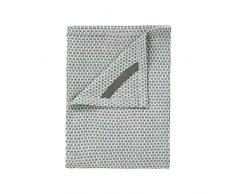 Blomus Ridge Geschirrtuch, Lily White/Agave Green, B 50 cm, T 70 cm