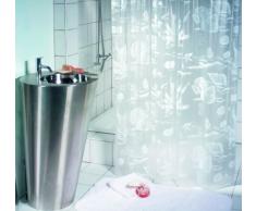Spirella Anti-Schimmel Duschvorhang Riff White Anti-Bakteriell, waschbar, wasserdicht Vinyl 180x200cm