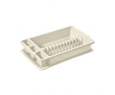Tontarelli – Abtropfgestell + Tablett 45 x 26 cm Scola Creme