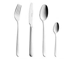 Esmeyer 175-080 24-teiliges Besteck-Set Modell Tina für 6 Personen, 18/0 Edelstahl poliert, zum attraktiven Set-Preis.