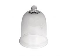 Rayher Glas Glocke, 12,5 x 16,5 cm, transparent, 12.8 x 12.8 x 17 cm