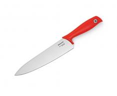 Brabantia Kochmesser 32,5cm in rot, Edelstahl, 32.5 x 3 x 3 cm