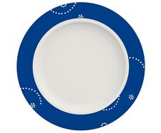 Ornamin Teller flach Ø 27 cm Allegro blau Melamin (Modell 1204) / Kunststoffteller, Menüteller, Speiseteller