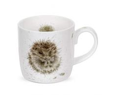 Wrendale von Royal Worcester Erwachen Igel Single Tasse, modell sortiert