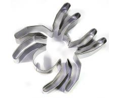 Birkmann 1010714310 Ausstechform Spinne 9 cm, Kunststoff, Grau, 5 x 3 x 2 cm