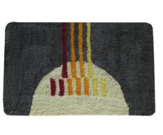 Kinzler J-10255/19 Badematten, 60 x 100 cm, flusenfreie Mikrofaser, Design Moon