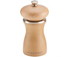 Cole & Mason Sherwood 120mm Sand Pfeffermühle Salzmühle, Holz, 6,3 x 6,3 x 12 cm
