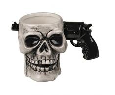 OOTB Out of the blue 78/8316 Keramiktasse mit Wort, Grau, 17 x 11 cm