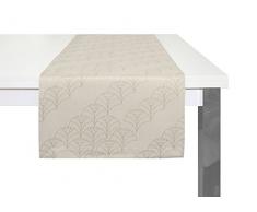 Adam Argentinian Criolla Tischläufer, Bio Baumwolle, Naturweiß, 50 x 150 cm