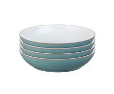 Denby 123048944 Pastaschale, Steingut, Blau