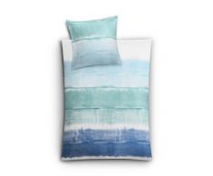 Kleine Wolke 6174663954 Bettwäsche Long Beach, 155 x 220 cm, pazifik