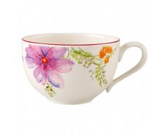 Villeroy & Boch Mariefleur Basic Kaffeetasse, 250 ml, HÃ¶he: 6 cm, Premium Porzellan, WeiÃ/Bunt