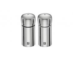 Zwilling Spices Salz- u. Pfeffermühle, 2-TLG. Set, Edelstahl, Silber, 10.7 x 5.5 x 10.7 cm