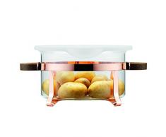 Bodum Chambord Auflaufform aus Glas, Glas, Glas, 17,1 x 18 x 10,5 cm