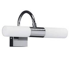 Honsel Leuchten Wandleuchte, Glas, weiß