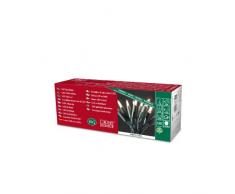 Konstsmide 6302-100 LED Minilichterkette / für Innen (IP20) 230V Innen / 35 warm weiße Dioden / grünes Kabel
