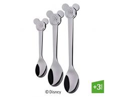 WMF Disney Mickey Mouse Löffel Set, 3-teilig, Cromargan Edelstahl poliert, spülmaschinengeeignet