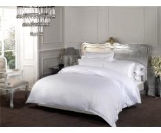 Dorchester Spannbetttuch, Fadenzahl 1000, 100 % ägyptische Baumwolle, 100 % Baumwolle, weiß, King Size