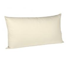 Fleuresse Colours Kissenbezug, Mako Satin, Natur, 40 x 80 cm