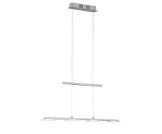 Wofi Pendelleuchte 4-Flammig, Serie: Darwin, nickel-matt