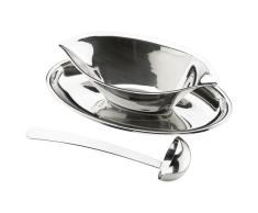 LACOR 62424 Sauciere mit Fussreif, Luxe, rostfrei