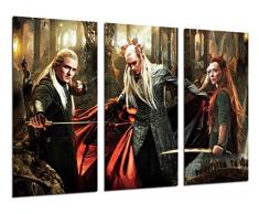 Wandbild - Der Herr der Ringe, Kino, 97 x 62 cm, Holzdruck - XXL Format - Kunstdruck, ref.26344