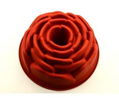 Pati-Versand Silikonform, Silikon, Pink, Durchmesser: 220mm Höhe: 100mm