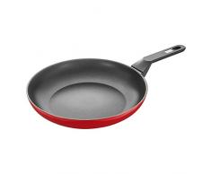 Berndes 6640128 Hot Chili Red Bratpfanne, rot/schwarz