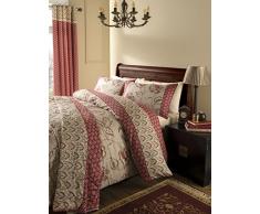 Catherine Lansfield Kaschmir Bettwäsche – Set, Doppelbettgröße, Mehrfarbig, Single Quilt