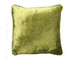 McAlister Textilien glänzend Samt Kissenbezüge 14 x 14 lindgrün