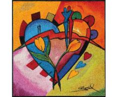 Wash + Dry 059868 Fußmatte Balanced Love II 85 x 85 cm